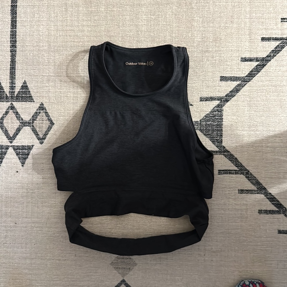 Outdoor voices crop top